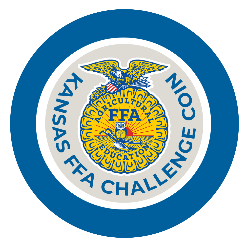 KS FFA Challenge Coin - Kansas FFA