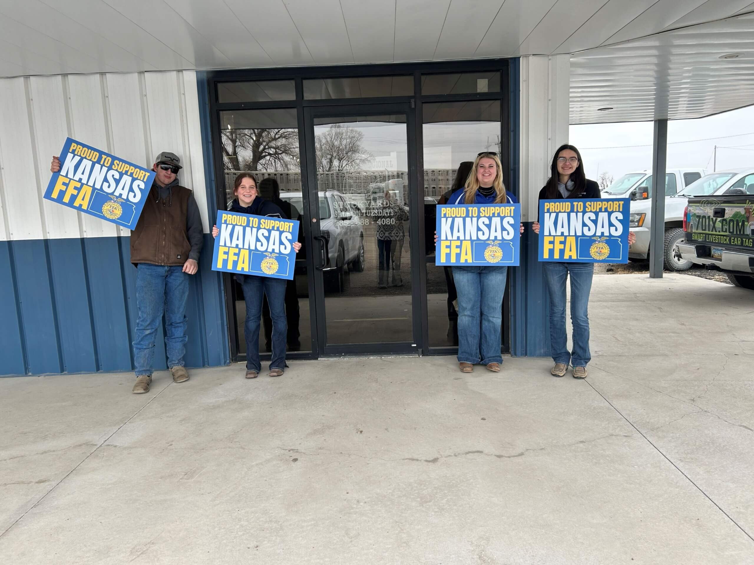 Image for Supporting the Future of Kansas FFA: Heartland Regional Stockyards Special Sale Makes an Impact 